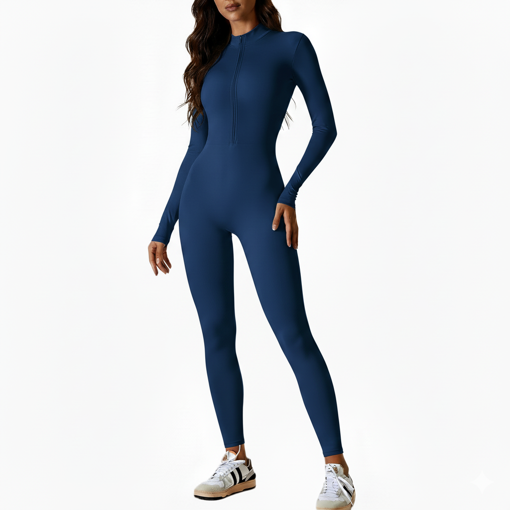 Essential Zip Yoga Suit