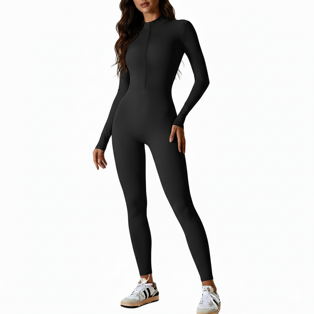 Essential Zip Yoga Suit