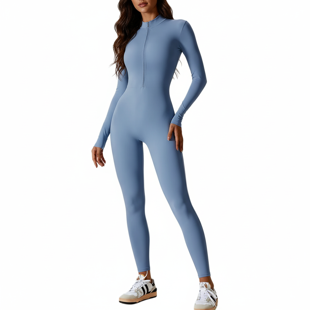 Essential Zip Yoga Suit