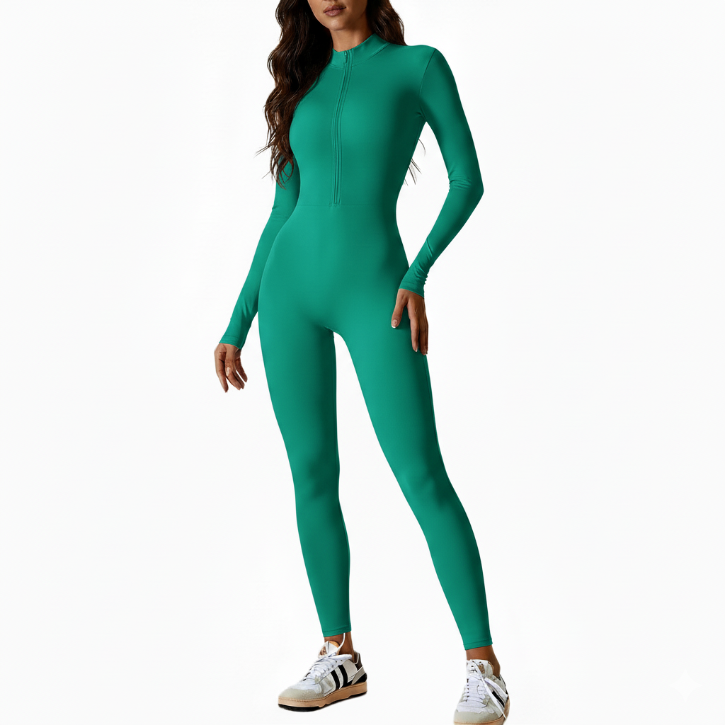 Essential Zip Yoga Suit
