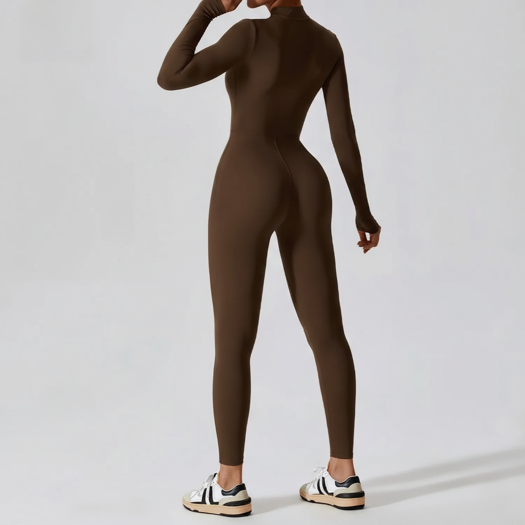 Essential Zip Yoga Suit